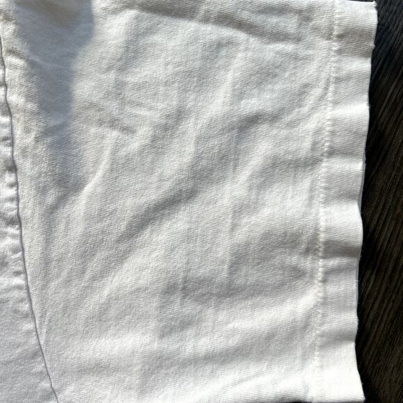 Vintage 90s Big Bugs Bunny Shirt Single Stitch Collegeware White L XL Carrot USA - Picture 10 of 13